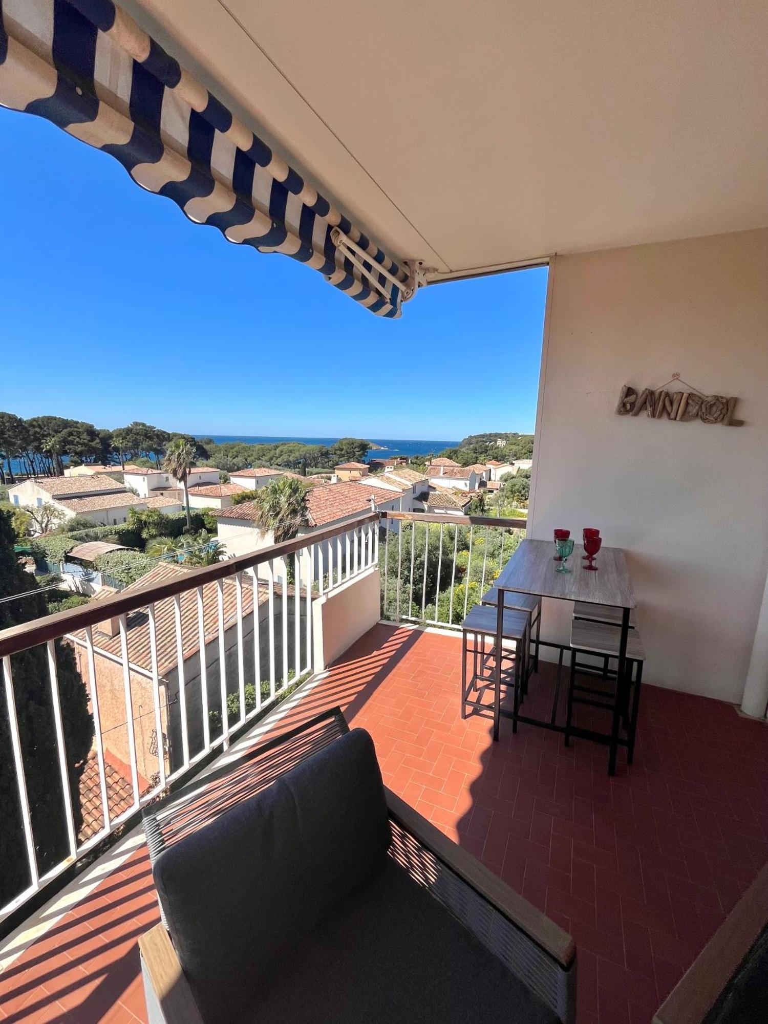 Appartement T3 Terrasse Vue Mer 방돌 외부 사진